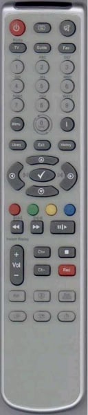 Replacement remote control for Lemon 070PVR
