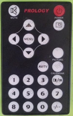 Replacement remote control for Prology RE-25LL