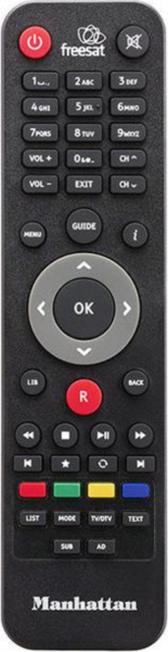 Replacement remote control for Manhattan HDR-S