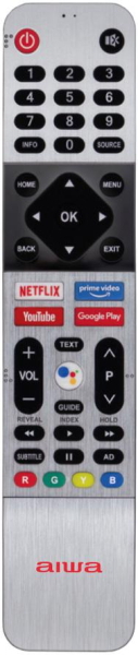 Replacement remote control for Skyworth 539C268908W070