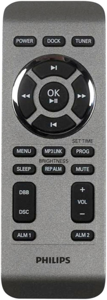 Ersättande fjärrkontroll till Philips DC291