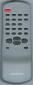 Replacement remote for Magnavox TV100MW9, TD100MW9, TB110MW9, TB100MW9