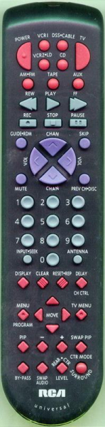 Replacement remote for Rca RP9978, RP9953, 224875, RV3798, RV9935A