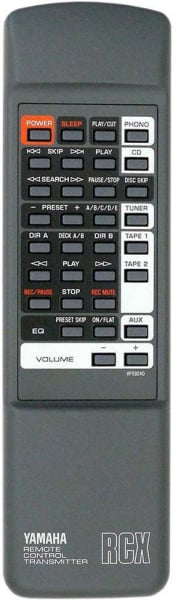 Replacement remote for Yamaha VP592400, RX570