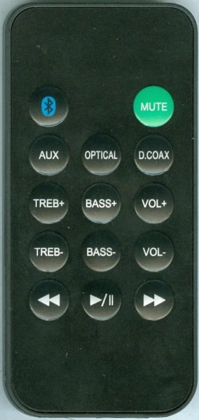 Replacement remote for Audio Source S350
