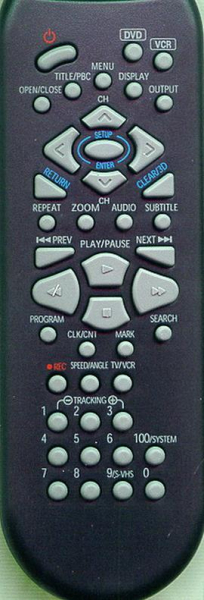 Replacement remote control for Telefunken TDV3000