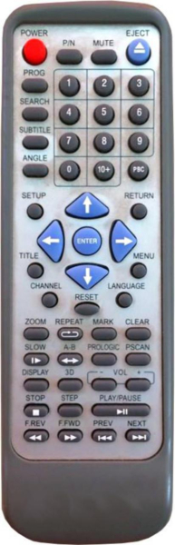 Replacement remote control for Bluetech MPEG4MOD.602