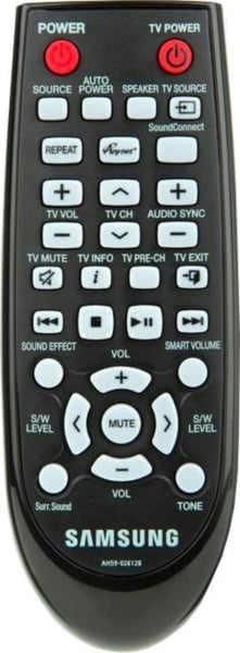 替换的遥控器用于 Samsung HWH550, AH5902612B