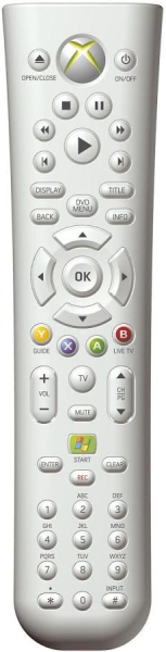 Replacement remote control for Xbox 360