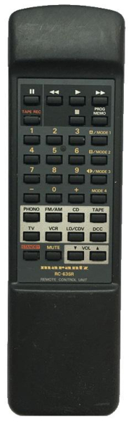 Replacement remote control for Philips FR752