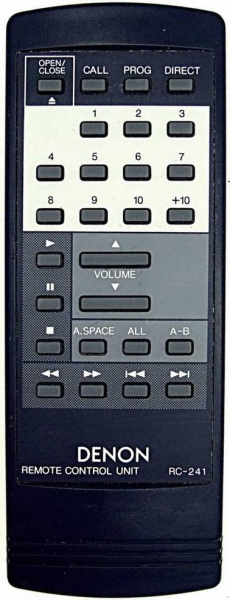替换的遥控器用于 Denon DCD-610KEU DCD-620