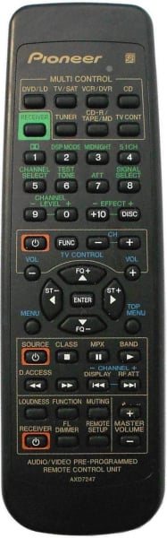 提供替代品遥控器 Pioneer VSX-709RDS