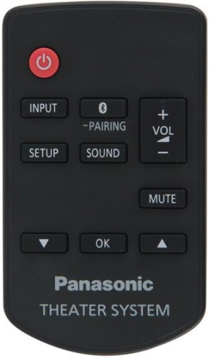 Replacement remote control for Panasonic SC-HTE80