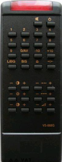 Replacement remote control for LG 105-229G