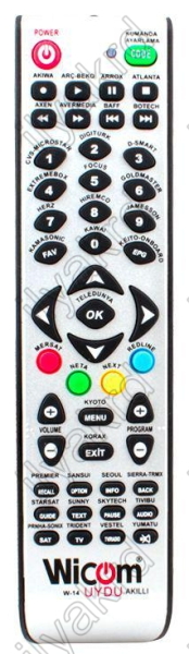 Replacement remote control for Best Buy EASY HOME HDTDT FLEX