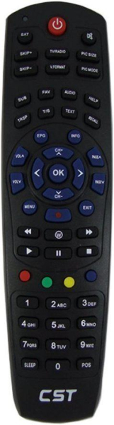 Replacement remote control for Coolstream TANK
